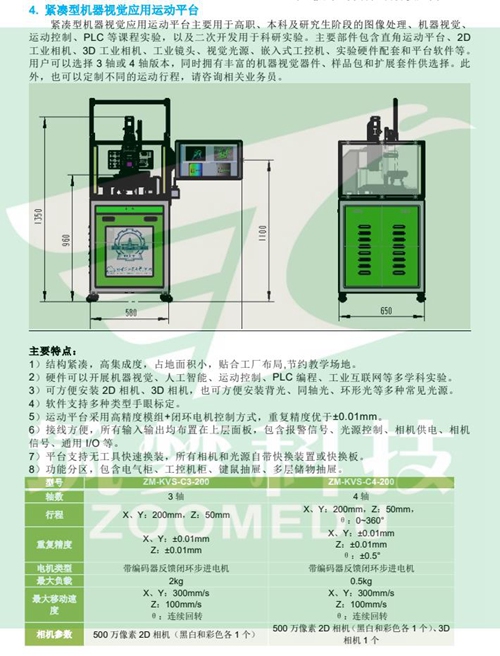 機器視覺(jué)實(shí)驗室建設方案（本科）