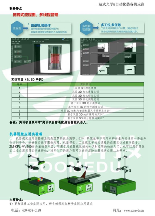 機器視覺(jué)實(shí)驗室建設方案（高職）